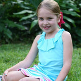 Baylor Racerback Top Aqua - threefriendsapparels