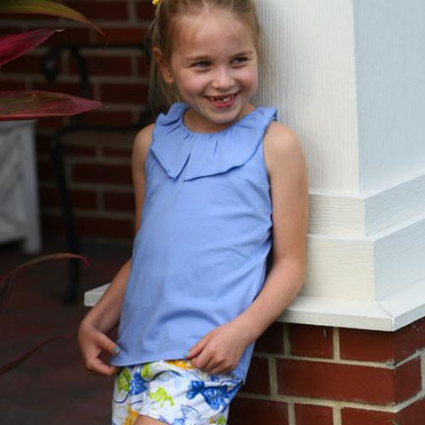 Baylor Racerback Top Peri - threefriendsapparels