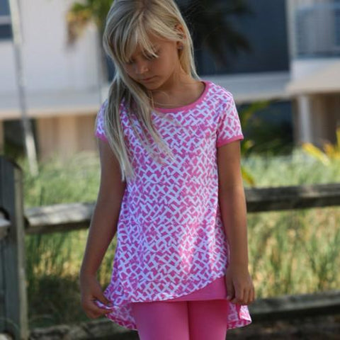 Kel Belle Top Pink Kisses - threefriendsapparels