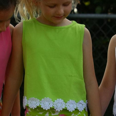 Ciara Crop Top Lime - threefriendsapparels