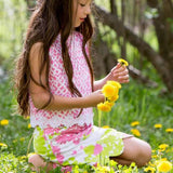 Ciara Crop Top Pink Kisses - threefriendsapparels