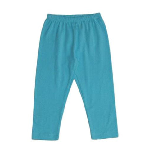 Sweet Pea Capri Leggings Aqua - threefriendsapparels
