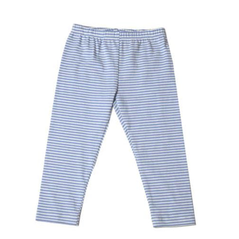 Sweet Pea Capri Leggings Peri Stripe - threefriendsapparels