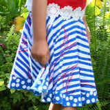 Annie On The Go Skort Sailboats - threefriendsapparels