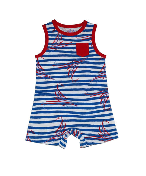Max Romper Sailboats