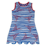 K!K! Reversible Dress Sailboats - threefriendsapparels