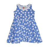 Little Cupcake Dress Dizzy Peri Dot - threefriendsapparels