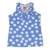 Baylor Racerback Top Dizzy Peri Dot - threefriendsapparels