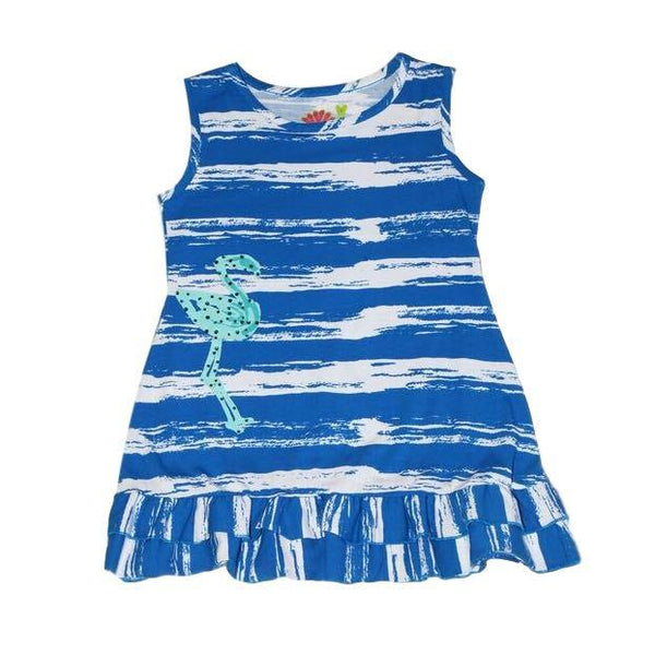 Mikki Tunic Top Royal Brush Stroke