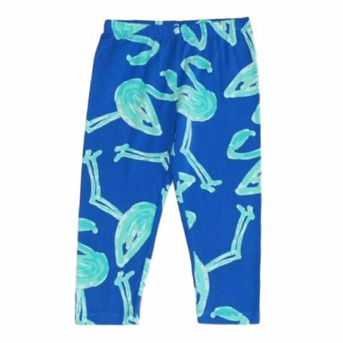 Sweet Pea Capri Leggings Flamingo - threefriendsapparels