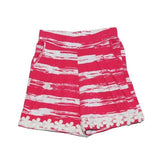 Breezies Tailored Short Hot Pink Brush Stroke - threefriendsapparels