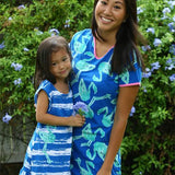 Polly Pocket Ladies Dress Flamingo - threefriendsapparels