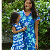 Polly Pocket Ladies Dress Flamingo - threefriendsapparels