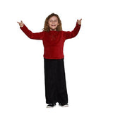 Picasso Palazzo Pants Black Velvet - threefriendsapparels