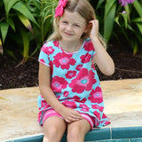 Pearl Twirl Top Wildflower - threefriendsapparels