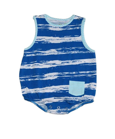 Jax Bubble Royal Brush Stroke - threefriendsapparels